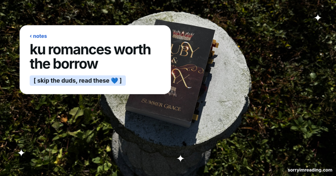 Kindle Unlimited Romance Books Worth the Borrow cover photo