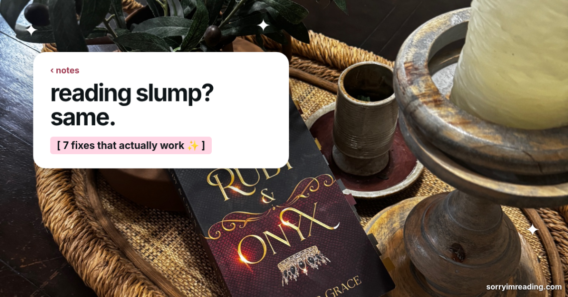 How to Beat a Reading Slump When Nothing Sounds Good cover photo