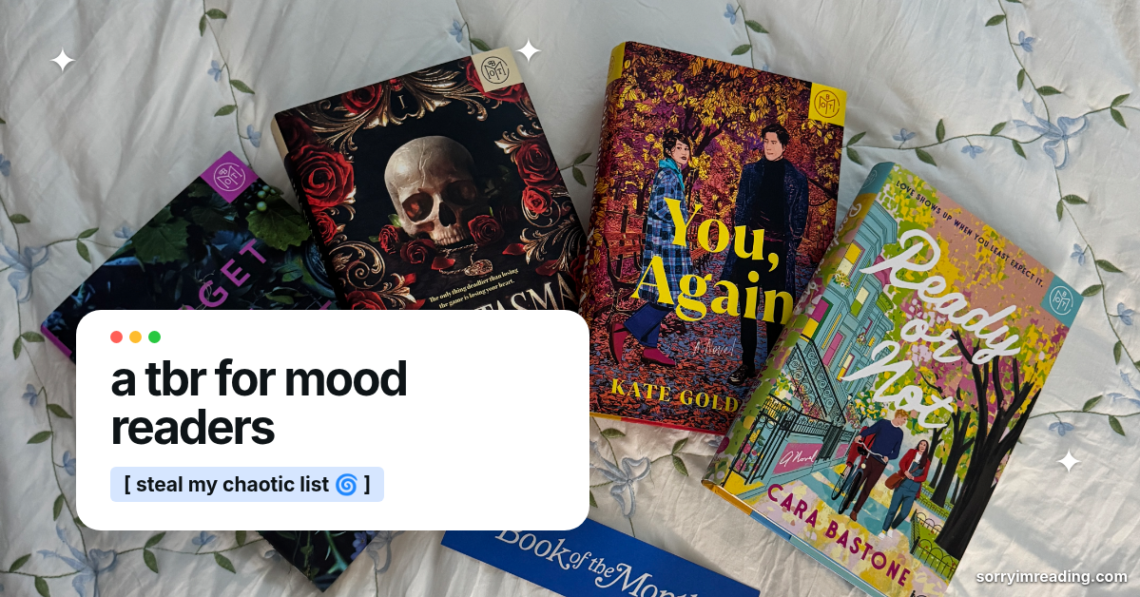 A Reading List Example for Chaotic Mood Readers cover photo