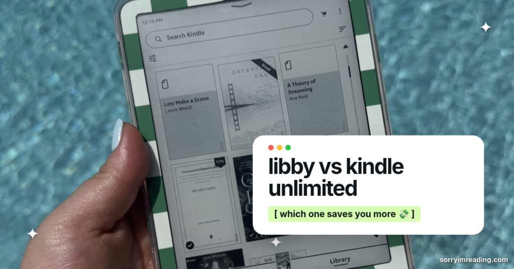 Libby vs Kindle Unlimited: Which Costs Less?