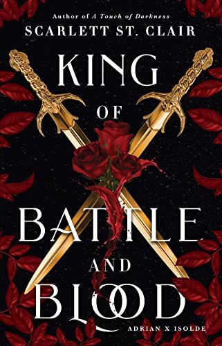 King of Battle and Blood by Scarlett St. Clair book cover