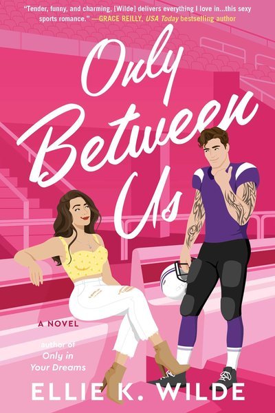 Only Between Us by Ellie K. Wilde book cover