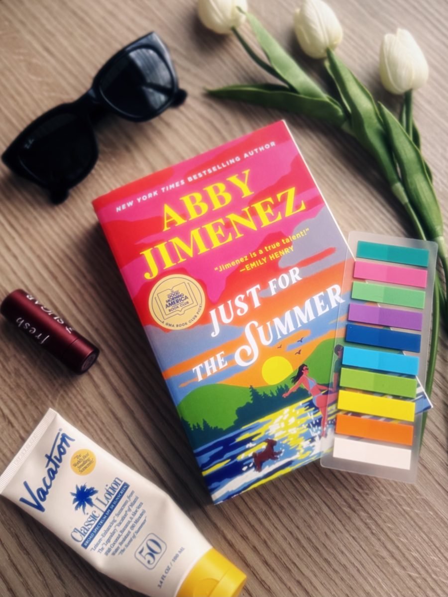 Arielle's romance book flat lay