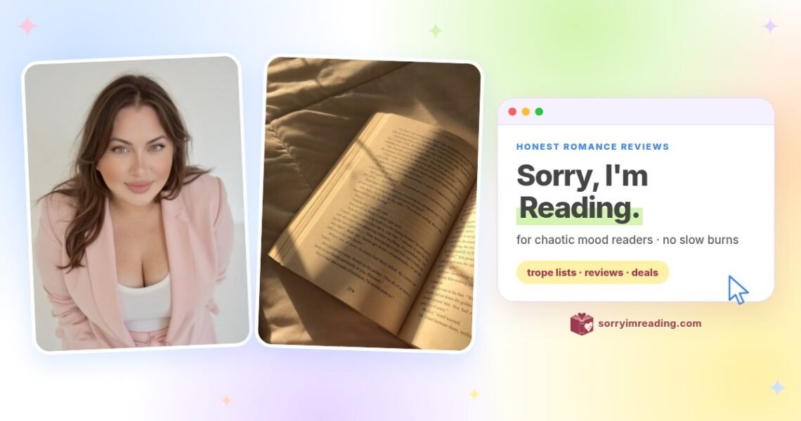 Sorry, I'm Reading. honest romance reviews by Arielle, sorryimreading.com