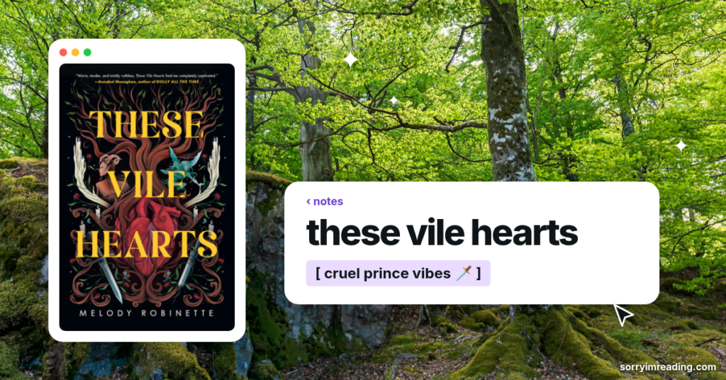 These Vile Hearts Review: Cruel Prince Vibes + 8 Read-Alikes